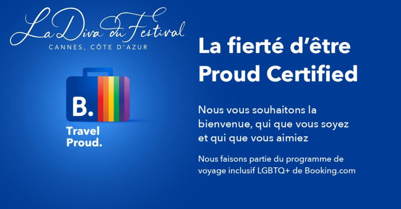 La Diva Du Festival - 10 Mn A Pied Palais & Plages - Cosy & Calme - Clim - Wifi 戛纳 外观 照片